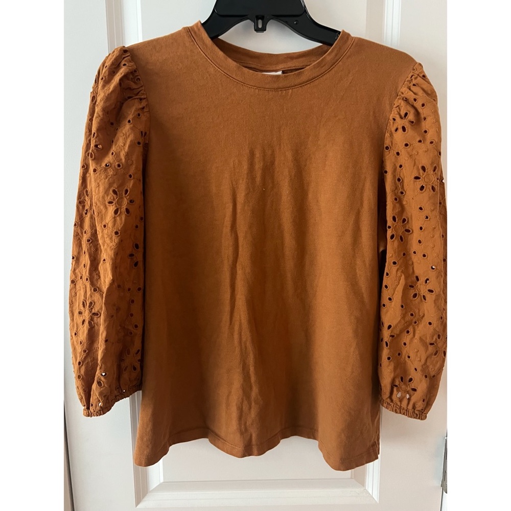 Rust/Brown Fashion Top